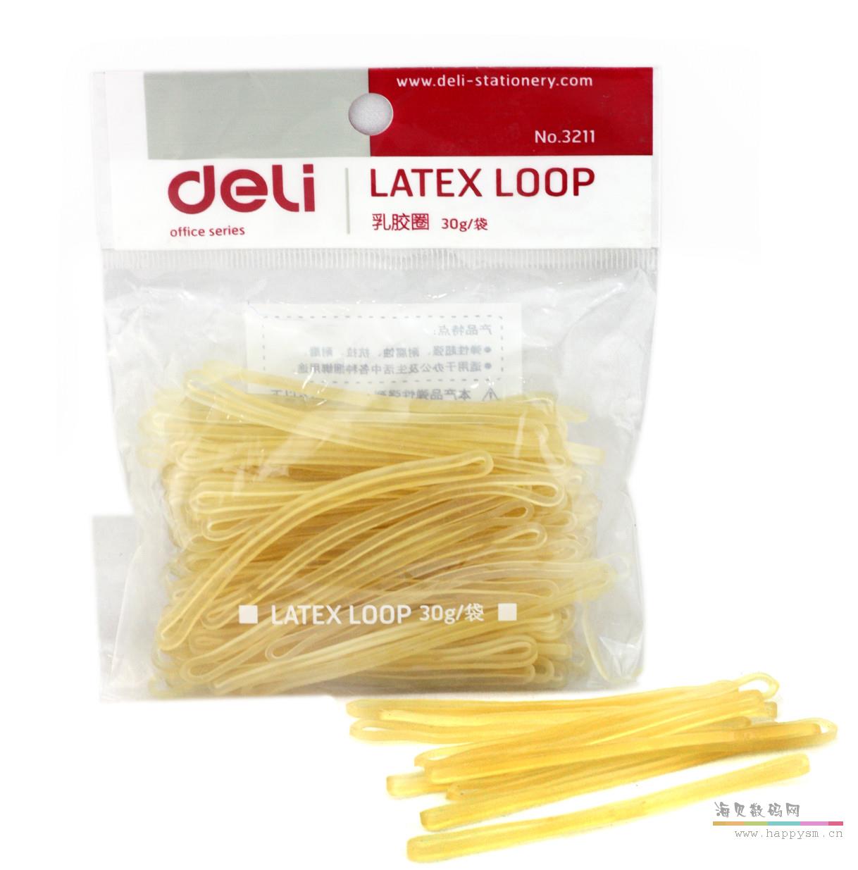 得力 No.3211 皮筋 / 乳胶圈
