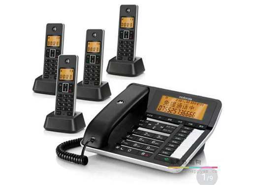 摩托罗拉 C7501RC 1拖4 子母电话