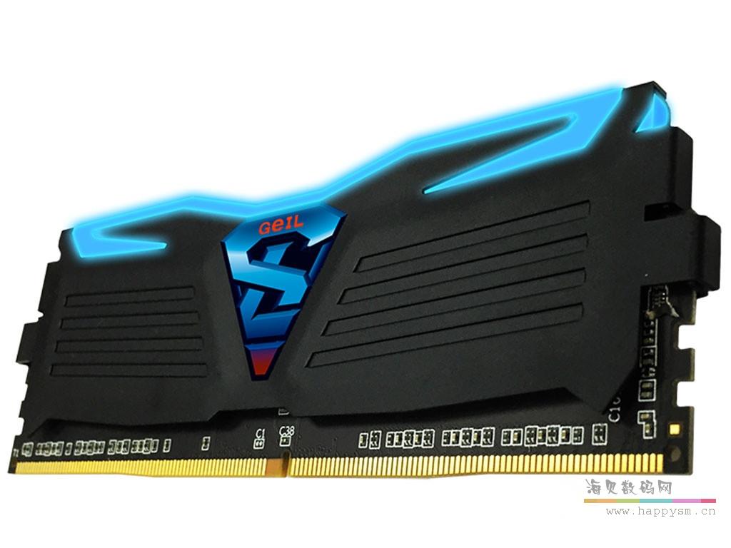 16G  SUPER-LUCE极光系列  4通道 4GX4  内存