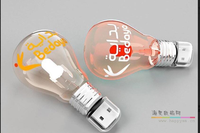 灯泡 U盘 白炽灯