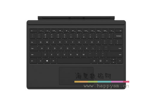 微软 Surface Pro4 专用指纹键盘-黑色