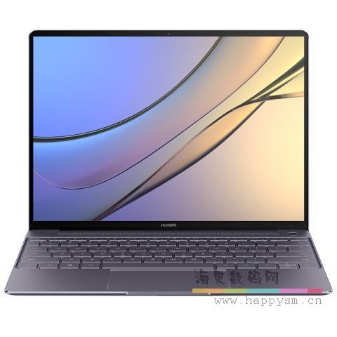 华为 MateBook X 13英寸轻薄笔记本电脑（i5-7200U 4G 256G Win10 内含拓展坞）深空灰