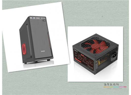 先马  星脉1 USB3.0 （机箱）+ 先马 坦克430 额定300W （电源）