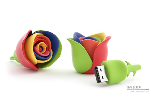 玫瑰花 U盘
