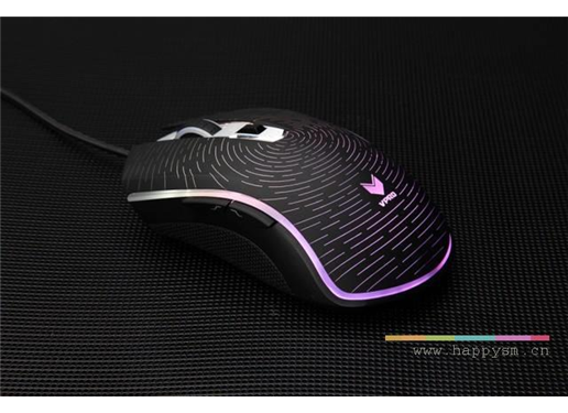 雷柏 V25S 幻彩RGB电竞游戏 鼠标