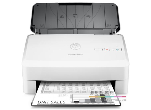 惠普 ScanJet Pro 3000S3 馈纸式扫描仪 (扫描)