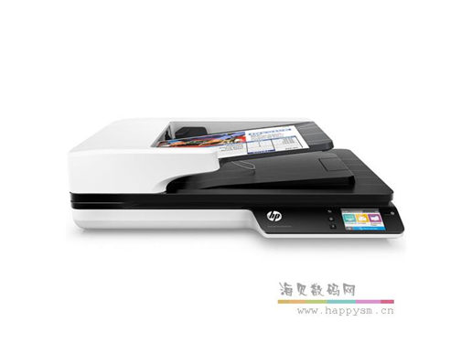 惠普 ScanJet Pro 4500 fn1 网络扫描仪 (扫描)