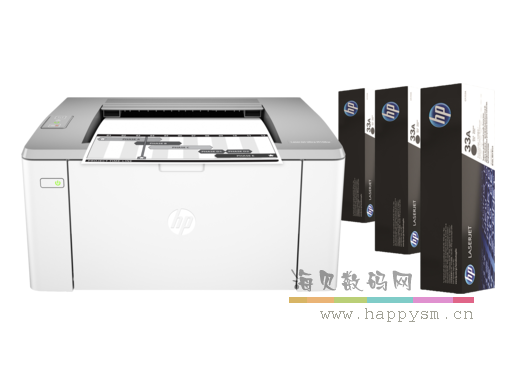 惠普 LaserJet Ultra Pro M106w 激光打印机（荐）