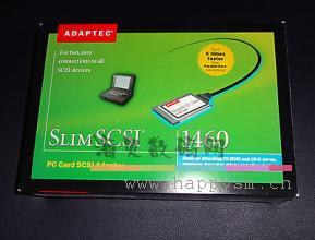 ADAPTEC 1680800 SLIMSCSI 1460B FAST SCSI PC CARD