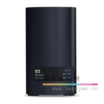 西部数据 My Cloud EX2 Ultra NAS网络存储企业8T 2*4T红盘  3.5英寸