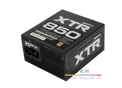 讯景 XTR850 电源 （80PLUS金牌/全模组/5年质保/支持背线/额定850W)）（荐）