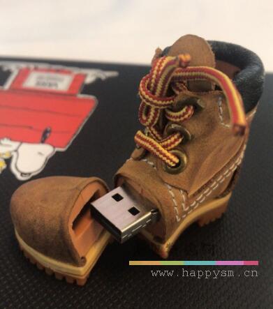 仿真皮靴 U盘
