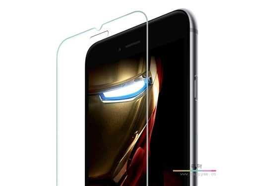 苹果 5D钢化 黑白弧边