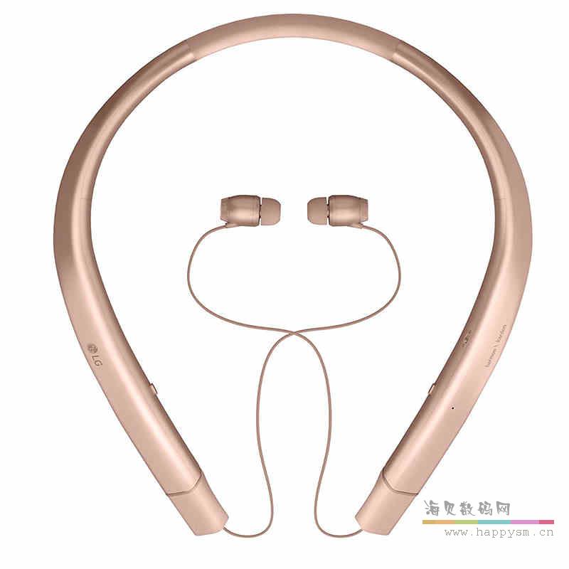 LG HBS-920 无线蓝牙耳机 颈带式音乐耳机 双麦克风 立体声伸缩线