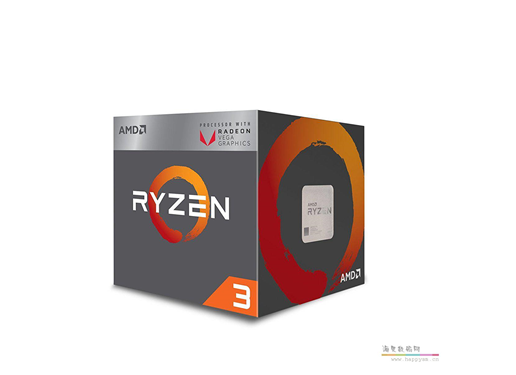AMD R3 2200G CPU（支持DDR4 2993MHz）