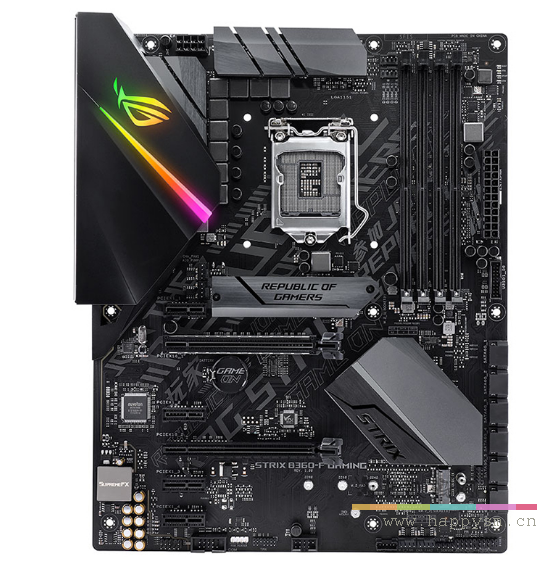 华硕 ROG STRIX B360-F GAMING吃鸡游戏电竞主板（荐）