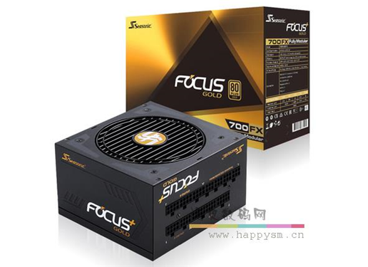 海韵 FOCUS+ 700FX 额定700W 电源