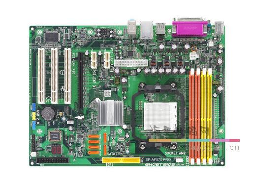 磐正 超磐手 AF570 主板（MODEL D GHOST BIOS AM2 主板）