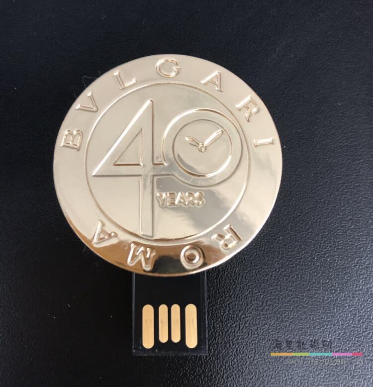 圆盘 纪念U盘 （宝格丽（BVLGARI）40年 罗马纪念U盘）