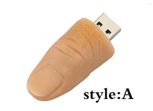 手指/拇指U盘 人体仿真U盘
