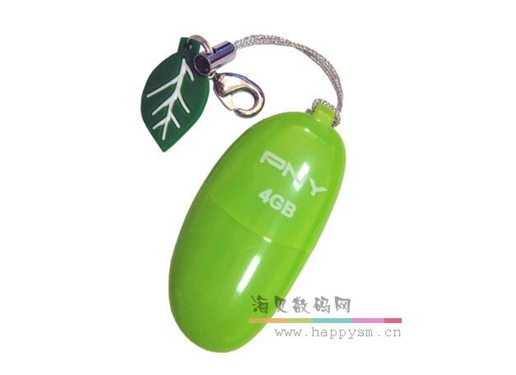 绿豆 U盘 配绿叶