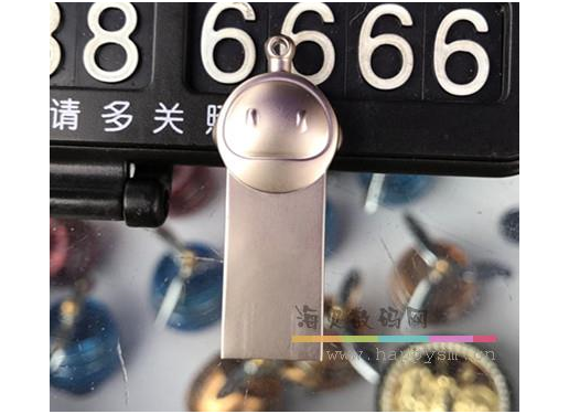 外形人 金属 直插 U盘