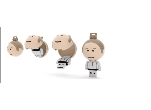 动画人物 古代人U盘