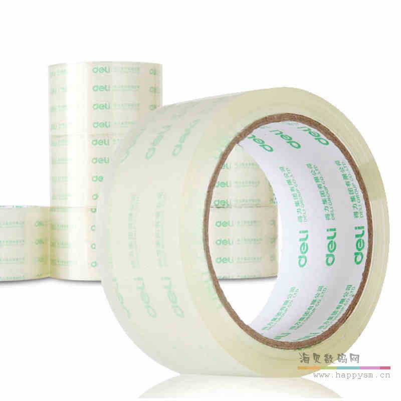 得力 透明胶带 30323 60mm*60y 胶带