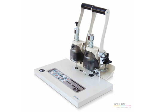 得力 3875 财务装订机电动铆管装订机会计凭证装订机打孔机 大管5根