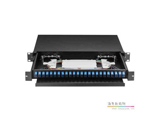 光通 24口光纤配线架  满配 品牌 光通  机架式（含 12条 尾仟 24个耦合器 24条跳线）