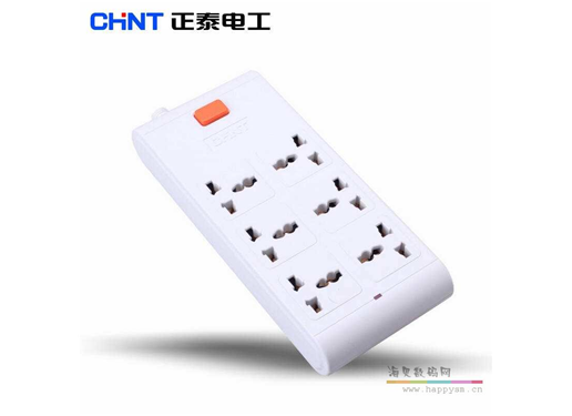 正泰 1.8米 六孔插排