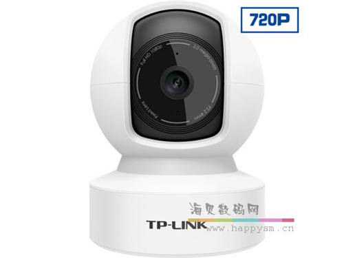 TP-LINK TL-IPC40C-4 720P云台无线监控摄像头 360度全景高清夜视wifi远程双向语音 家用安防智能网络摄像机
