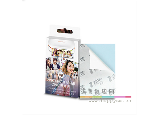 惠普 ZINK 背胶相纸 20张  5.8x8.6cm 2.3x3.4英寸