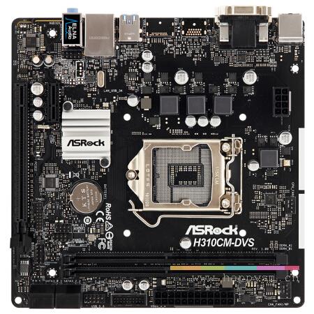 华擎 H310CM-DVS (独家支持 6/7/8/9代)