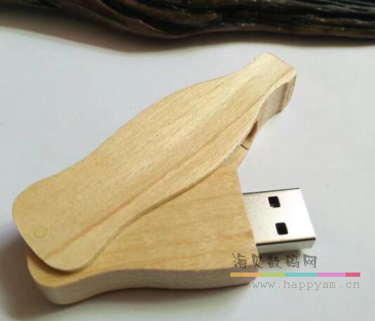 木质 汽水瓶 U盘
