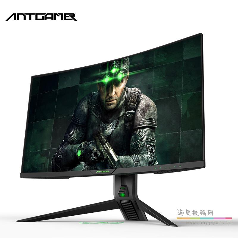 HKC ANT321 ANT321QC 31.5英寸2K曲面电竞显示器144hz吃鸡游戏液晶电脑屏幕