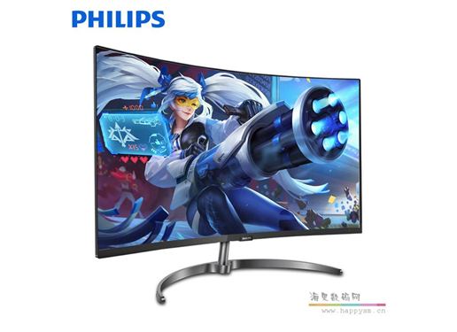飞利浦 278E9Q 曲面显示器ps4台式电脑27英寸家用1080p游戏高清屏幕