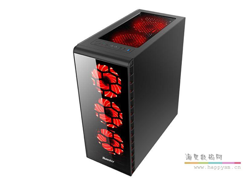 航嘉 GX500P 侧透 机箱
