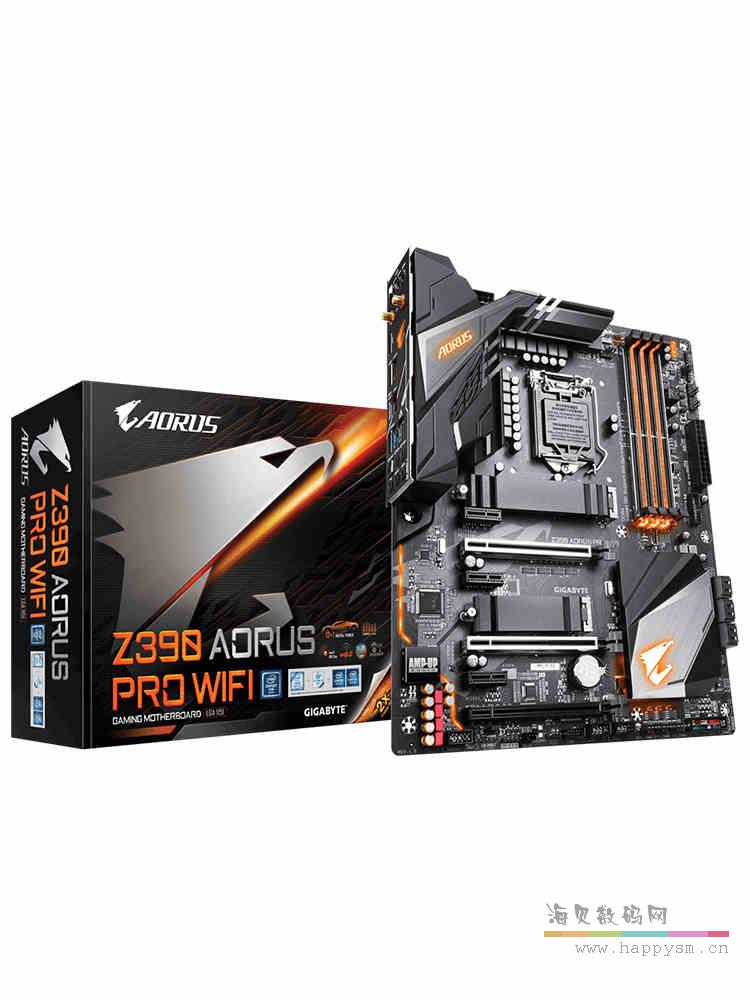 技嘉 Z390 AORUS PRO WIFI 台式机电脑游戏主板1151接口