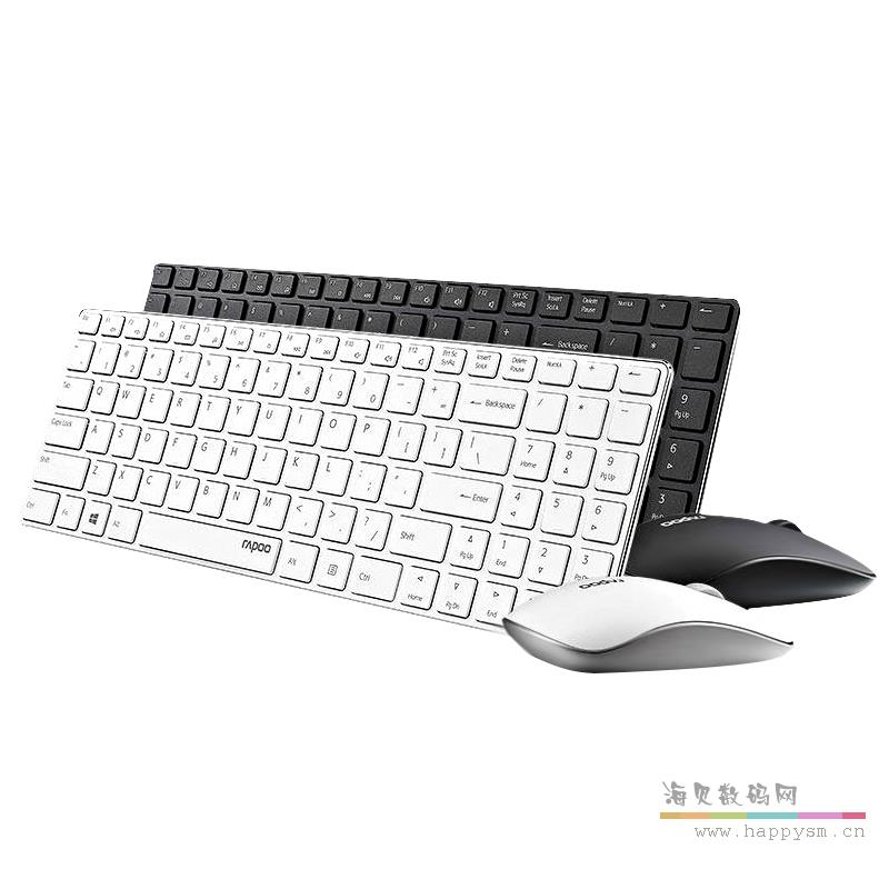 雷柏 9300P 无线蓝牙一体 无线键鼠套装
