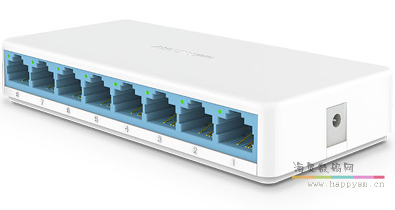 水星 S108C 8口百兆交换机