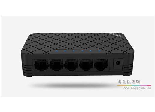 锐捷 睿易 RG-ES05G 5口千兆以太网交换机