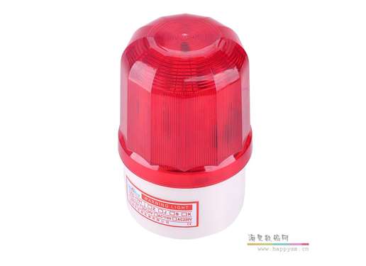声光报警器 24VDC/红光旋转/声响90DB