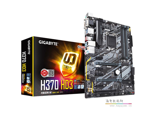技嘉 H370 HD3 (HDMI/DVI-D/VGA)