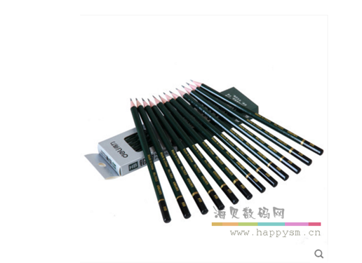 得力 7084（2B） 铅笔（12支/盒） 高级绘图铅笔