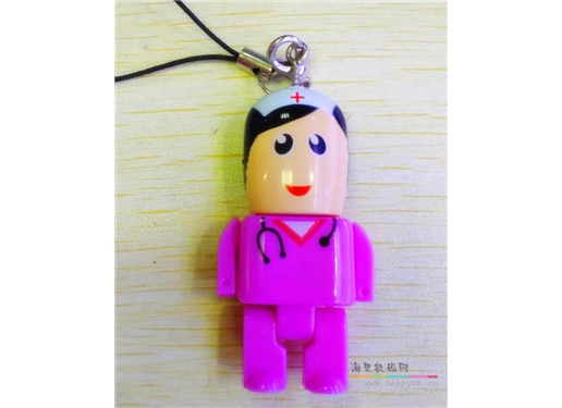 护士 粉色衣服 U盘