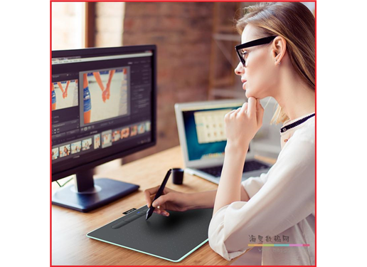 Wacom CTL-6100WL蓝牙版无线手绘板电脑影拓绘图绘图手写板数位板