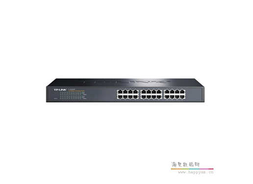 TP-LINK TL-SF1024S 24口百兆网络监控交换机 tplink机架式100M