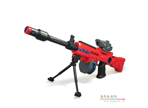 金属 帽子与机枪 合金玩具