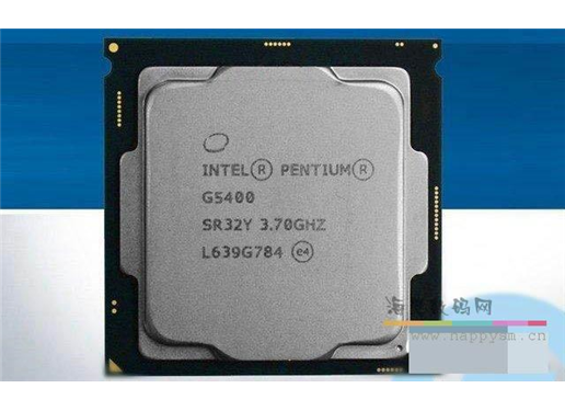 Intel 奔腾 G5400 CPU（只能装win10 装不了win7）3.6G 8代